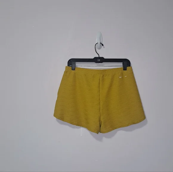 The Upside Yoko Billie Short Mustard Small NWT